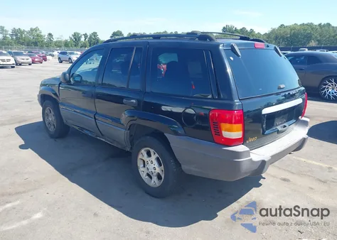 2001 Jeep Grand Cherokee Laredo z USA, uszkodzony, nr VIN 1J4GX48S91C729146